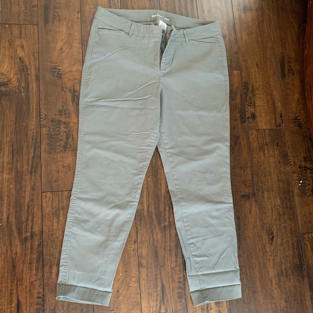 Gray Stone Pixie Chino Dress Pants